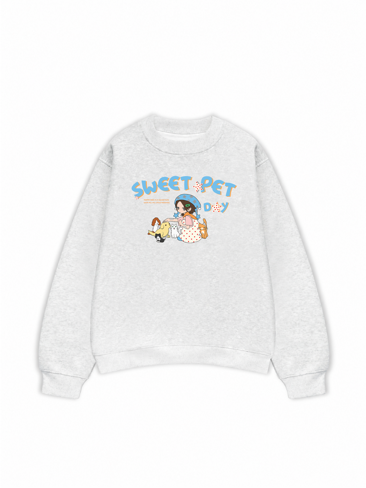 Áo Sweater Nỉ Hai Da Sweet Pet Day
