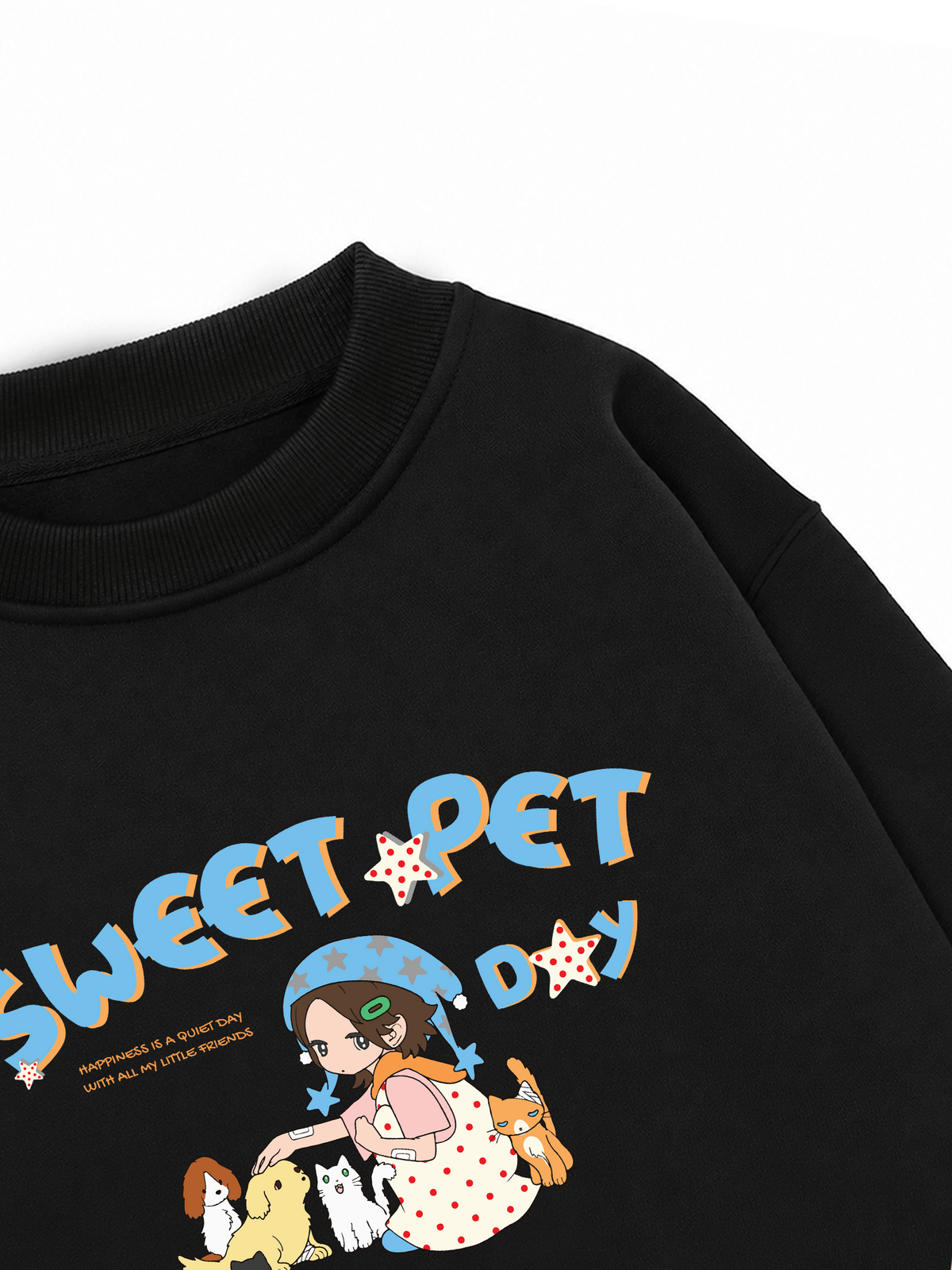 Áo Sweater Nỉ Hai Da Sweet Pet Day