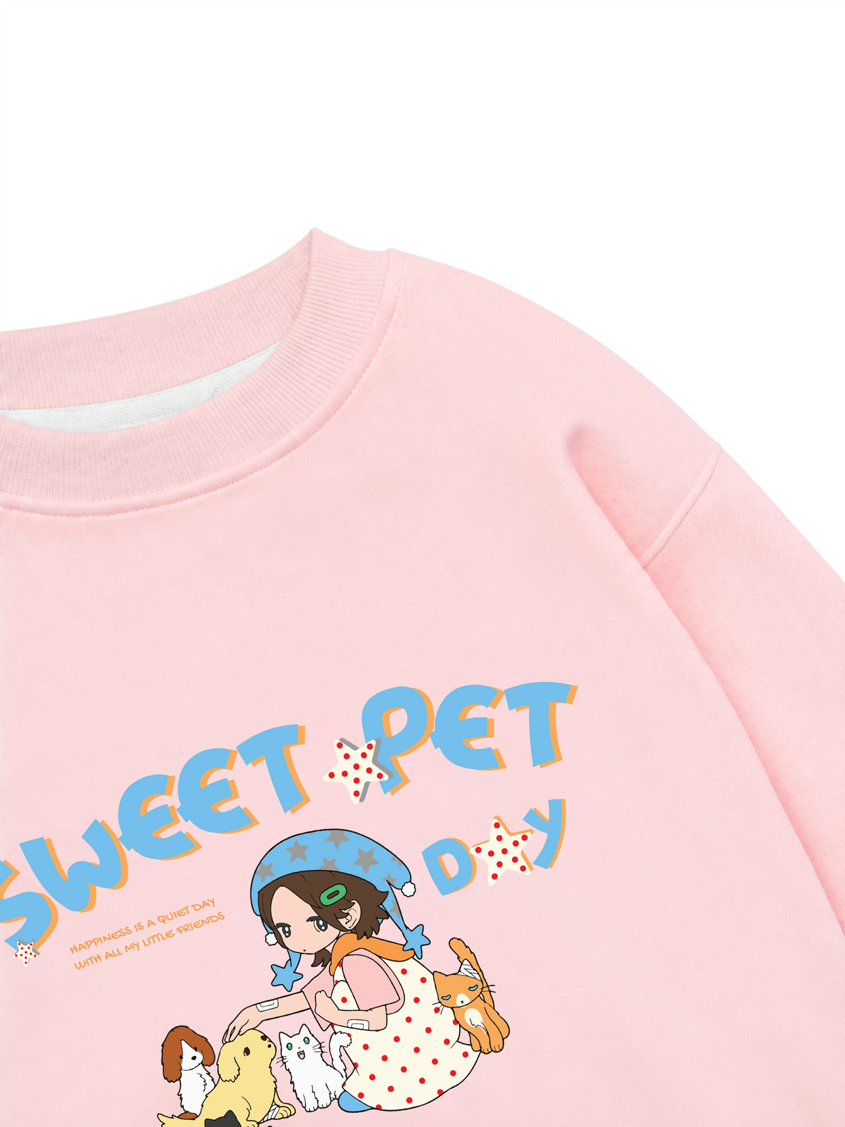 Áo Sweater Nỉ Hai Da Sweet Pet Day