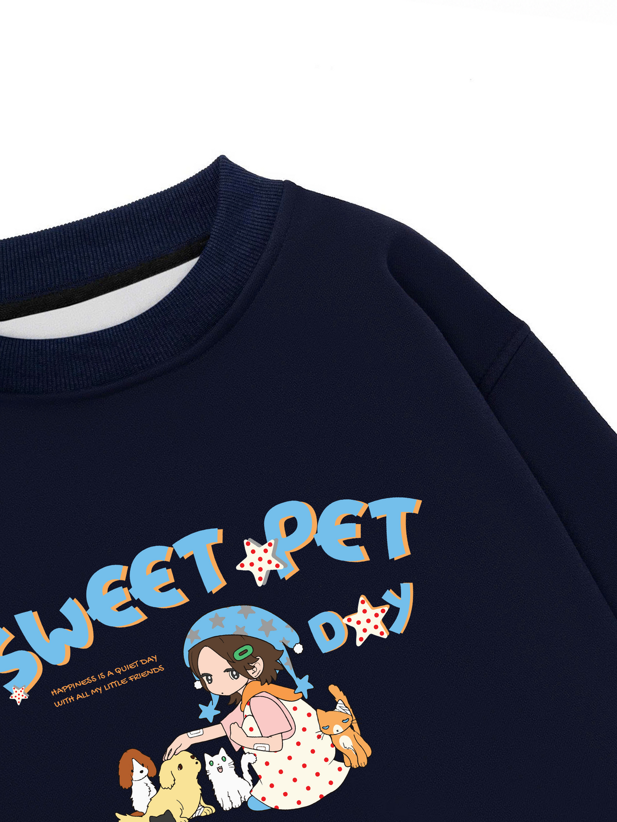 Áo Sweater Nỉ Hai Da Sweet Pet Day