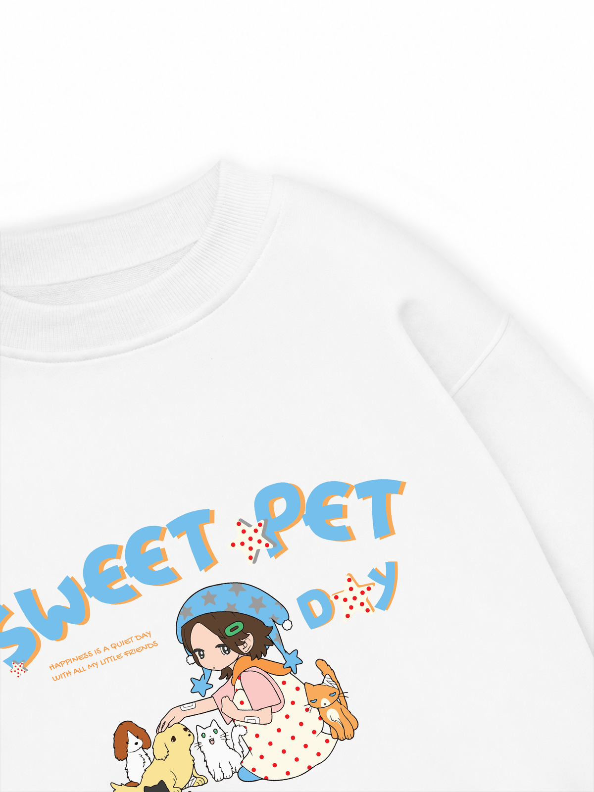 Áo Sweater Nỉ Hai Da Sweet Pet Day