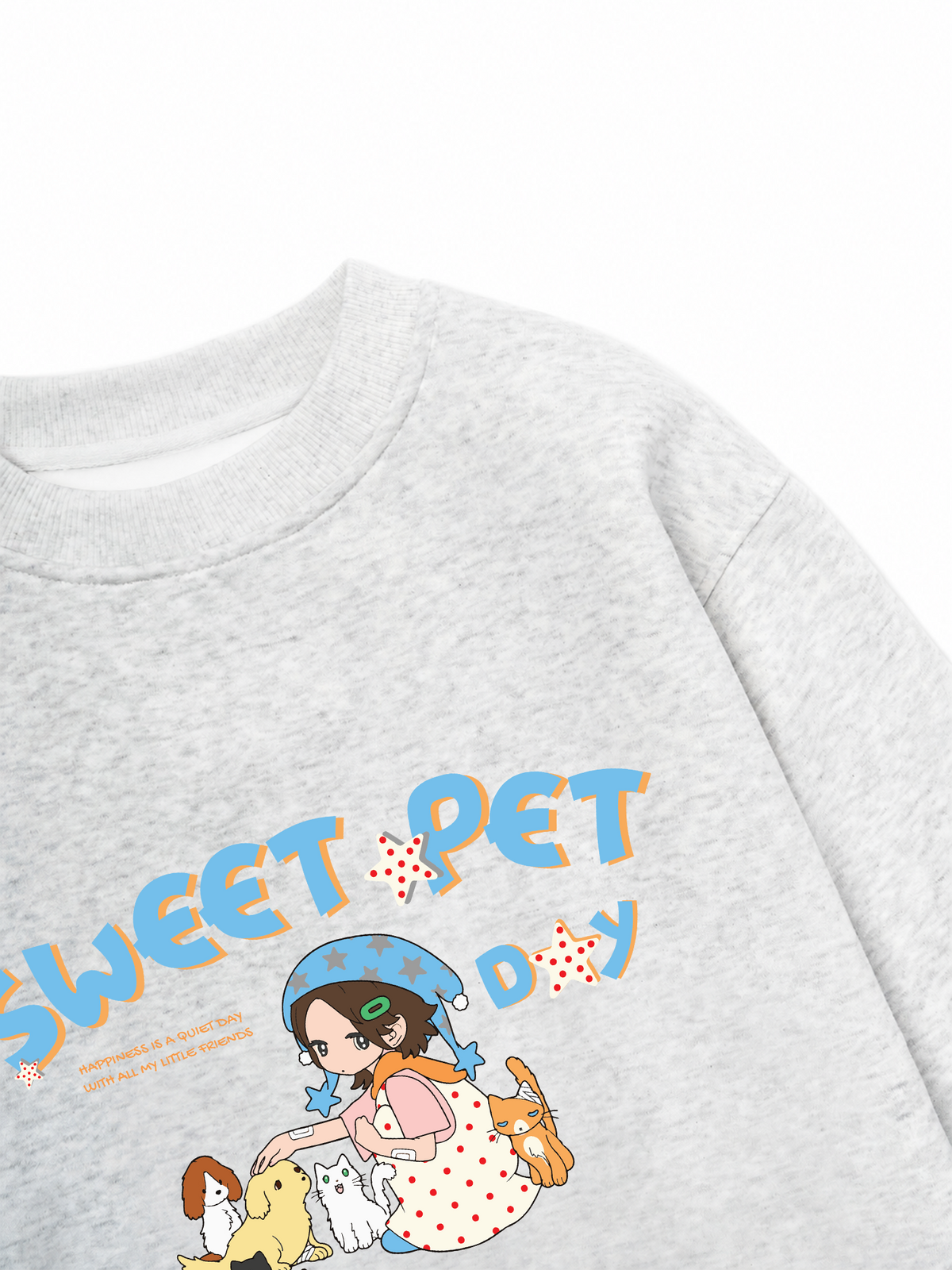 Áo Sweater Nỉ Hai Da Sweet Pet Day