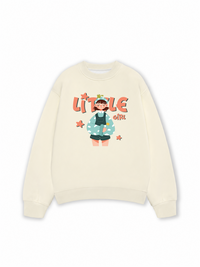 Áo Sweater Nỉ Hai Da Little Cloud Girl