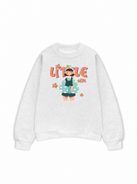 Áo Sweater Nỉ Hai Da Little Cloud Girl