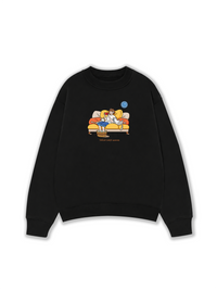 Áo Sweater Nỉ Hai Da Everyday Diary Thích Chơi Game