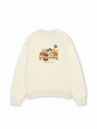 Áo Sweater Nỉ Hai Da Everyday Diary Thích Chơi Game