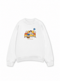 Áo Sweater Nỉ Hai Da Everyday Diary Thích Chơi Game