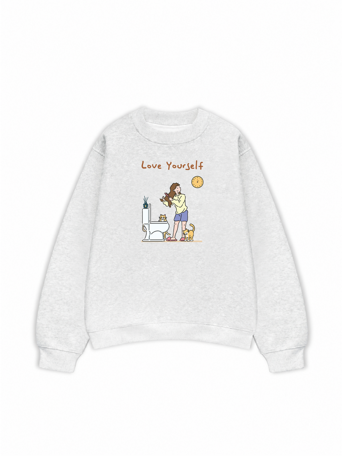 Áo Sweater Nỉ Hai Da Everyday Diary Love Yourself