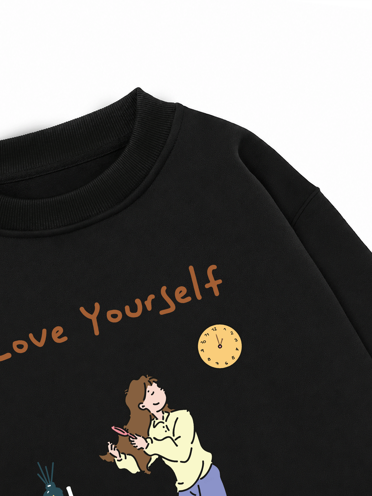 Áo Sweater Nỉ Hai Da Everyday Diary Love Yourself