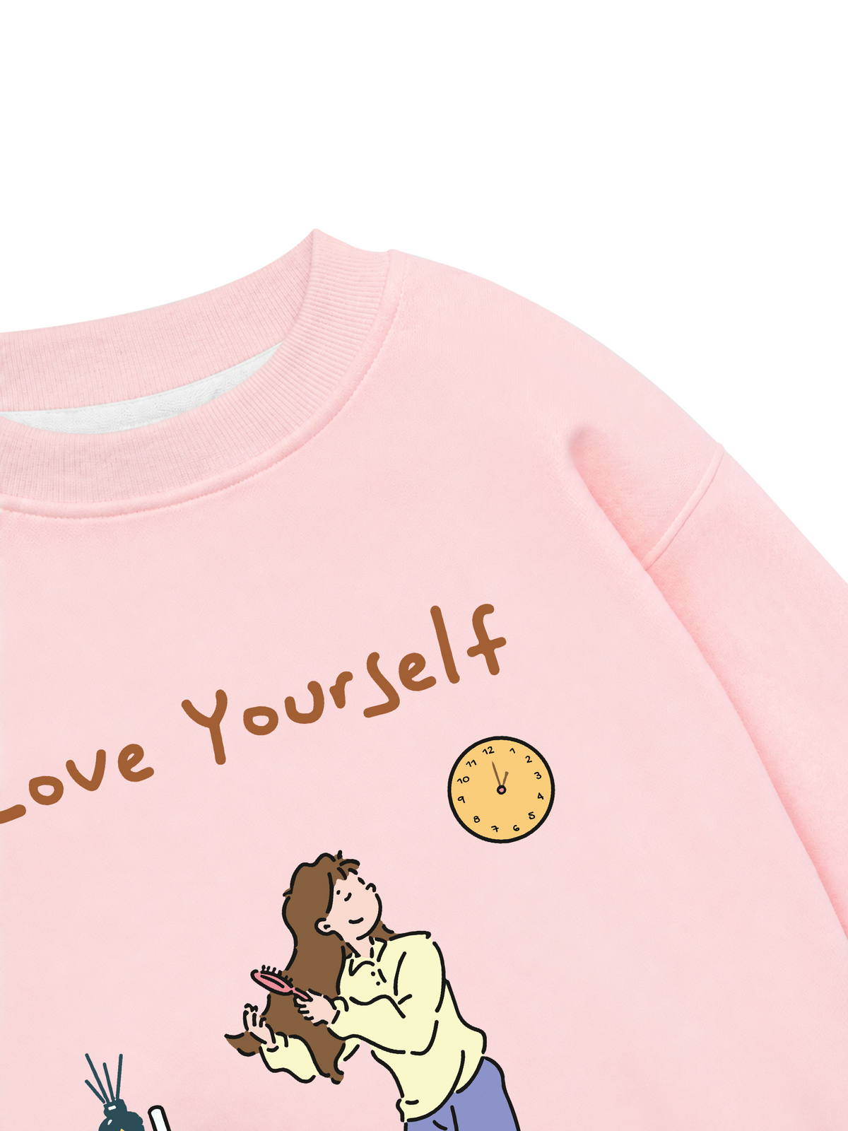Áo Sweater Nỉ Hai Da Everyday Diary Love Yourself