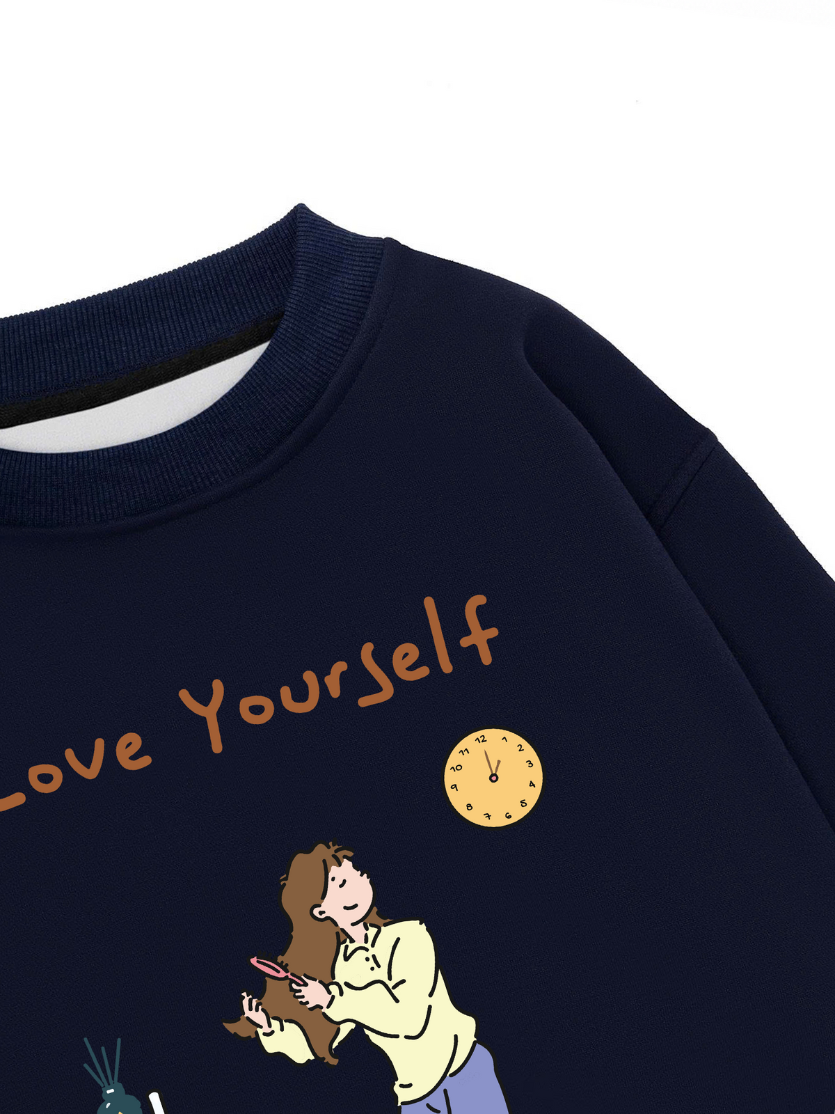 Áo Sweater Nỉ Hai Da Everyday Diary Love Yourself