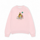 Áo Sweater Nỉ Hai Da Everyday Diary Sách Cà Phê Và Mèo
