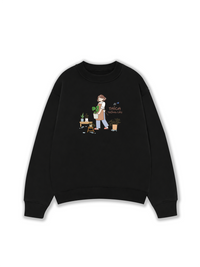 Áo Sweater Nỉ Hai Da Thích Trồng Cây