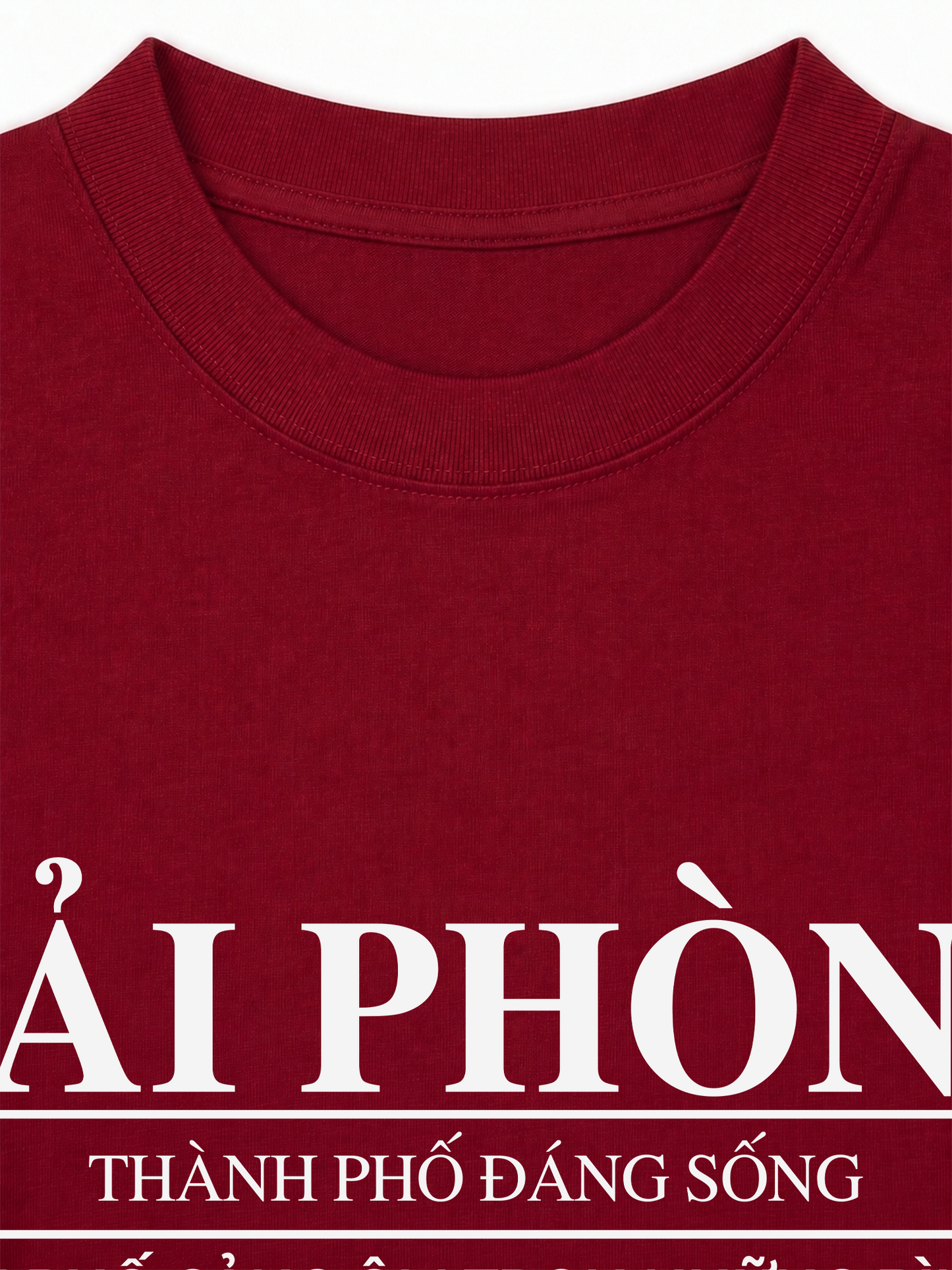 Áo Thun Relaxed Fit Thành Phố Đáng Sống