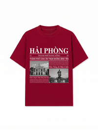 Áo Thun Relaxed Fit Thành Phố Đáng Sống