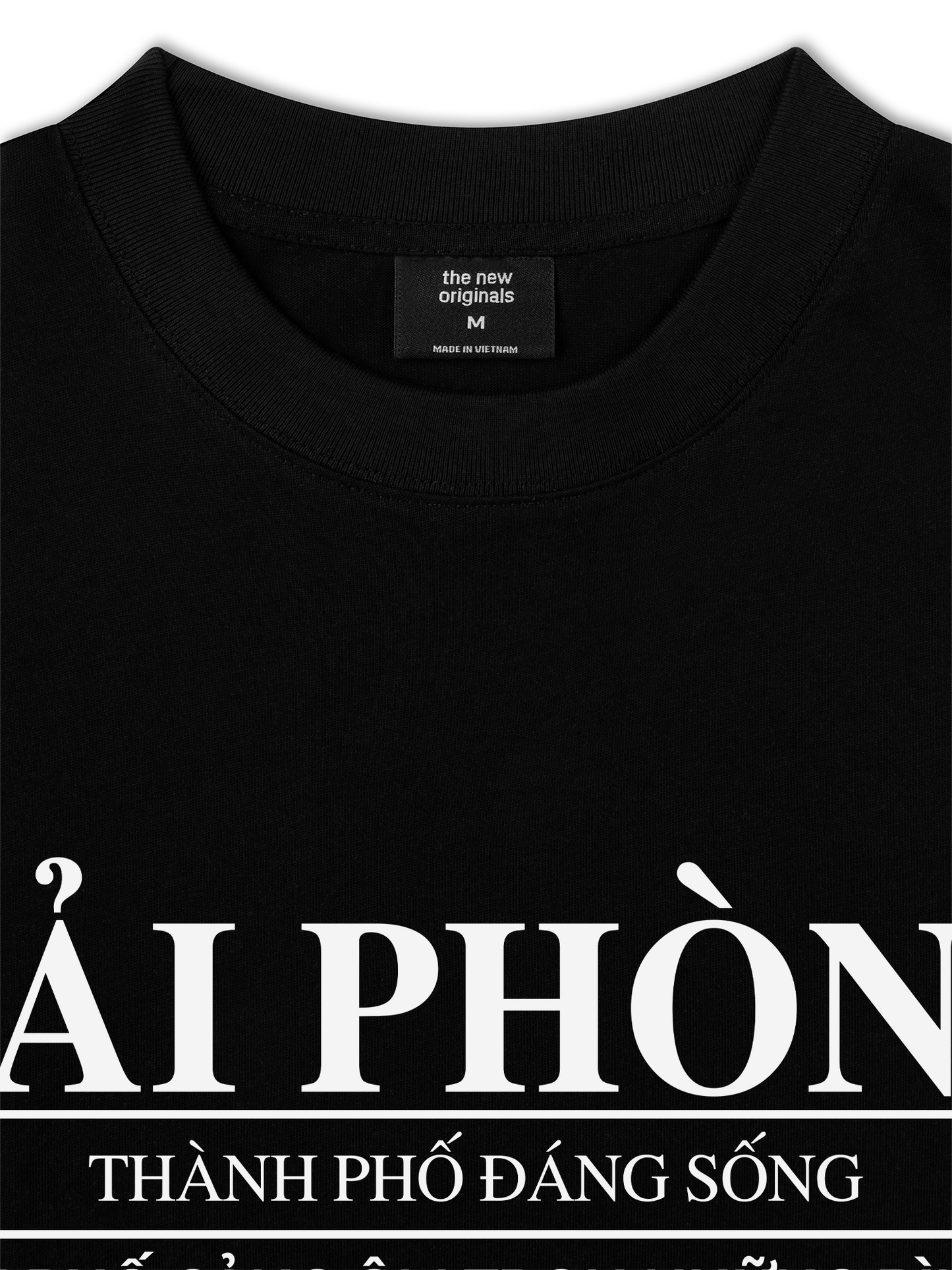 Áo Thun Relaxed Fit Thành Phố Đáng Sống