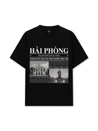 Áo Thun Relaxed Fit Thành Phố Đáng Sống