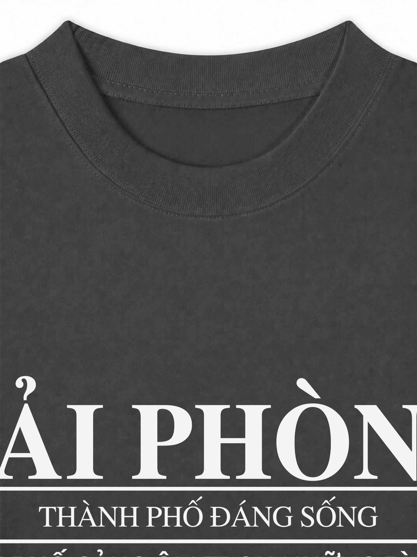 Áo Thun Relaxed Fit Thành Phố Đáng Sống
