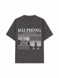 Áo Thun Relaxed Fit Thành Phố Đáng Sống