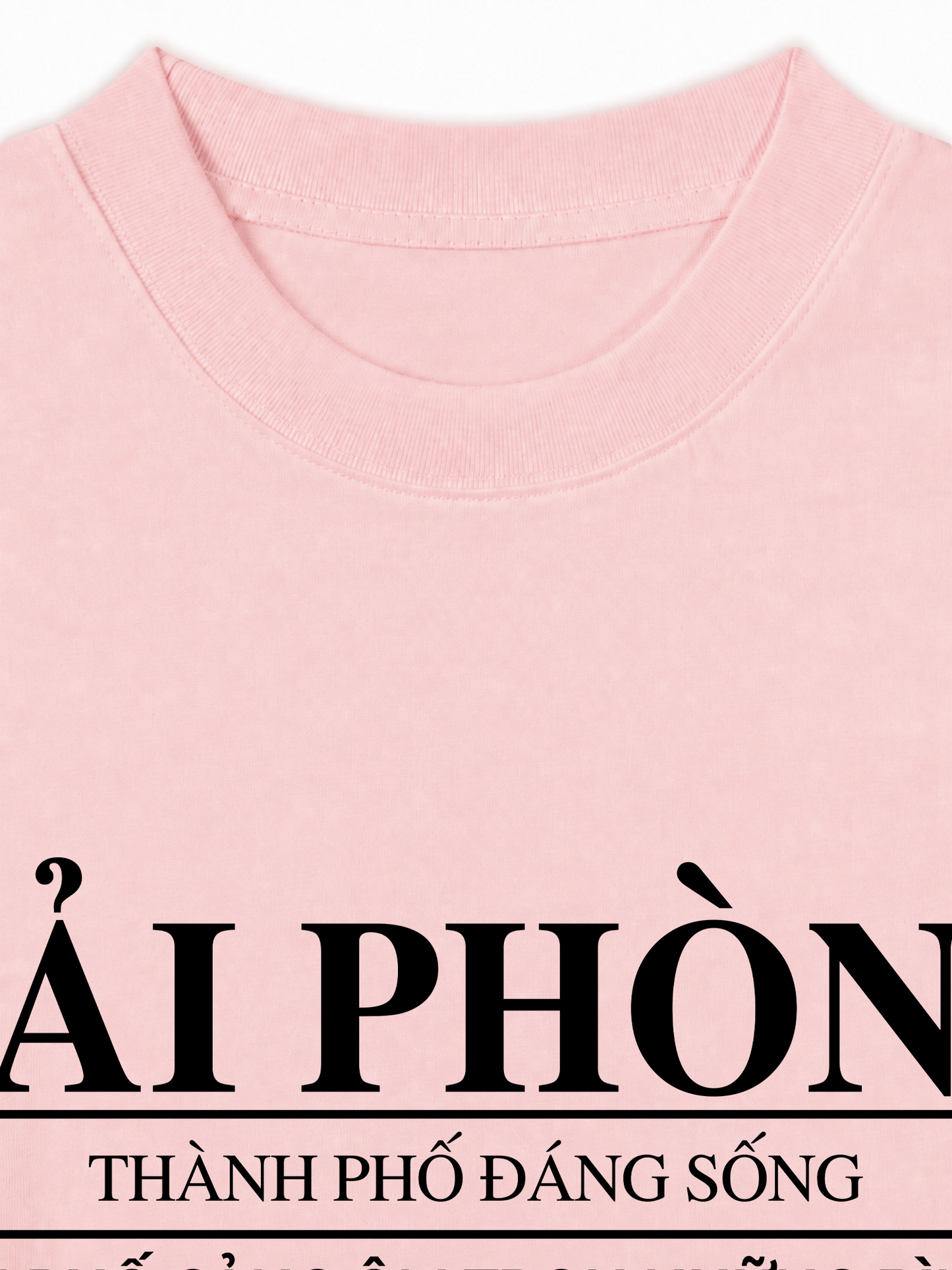 Áo Thun Relaxed Fit Thành Phố Đáng Sống