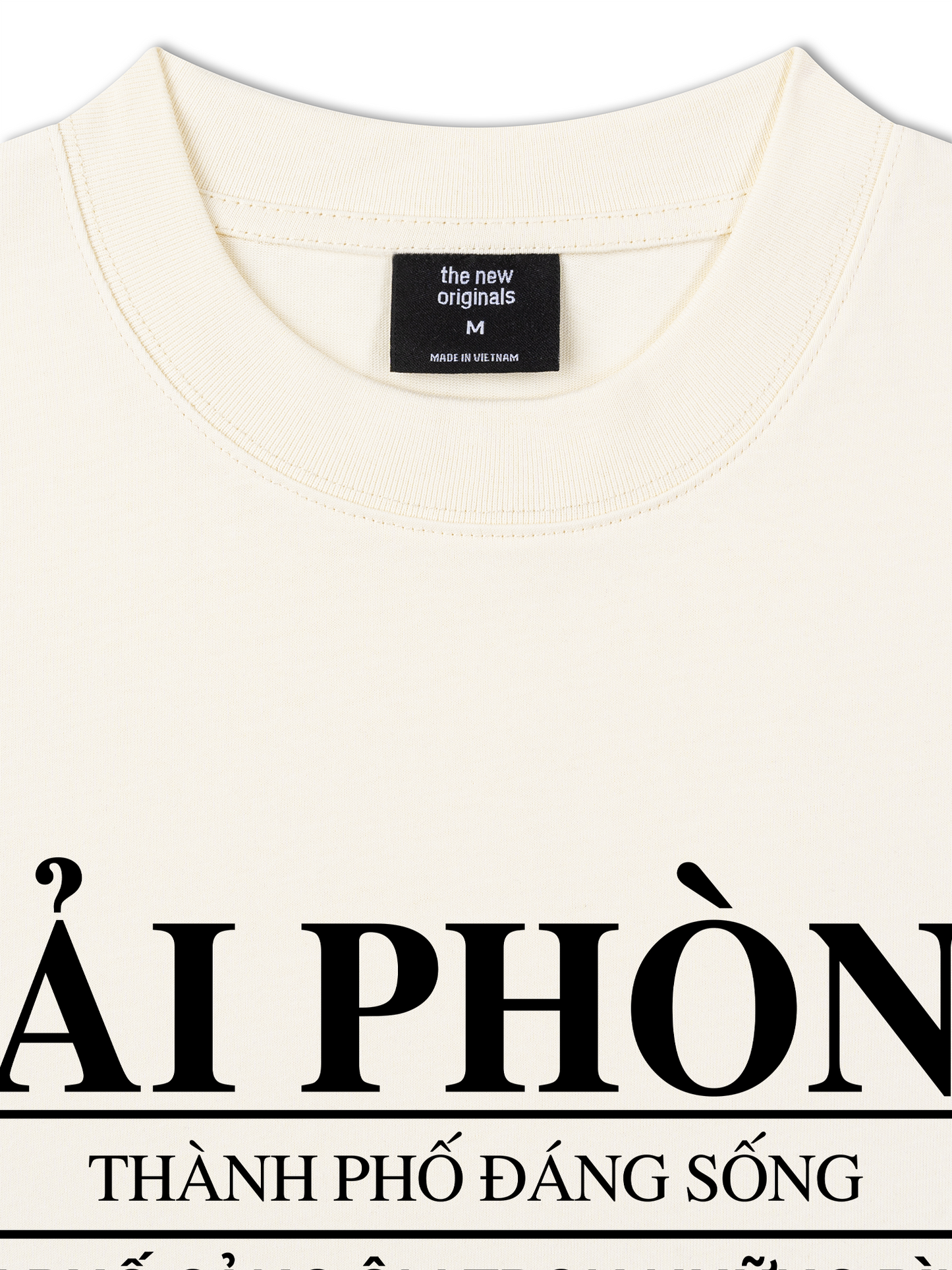 Áo Thun Relaxed Fit Thành Phố Đáng Sống