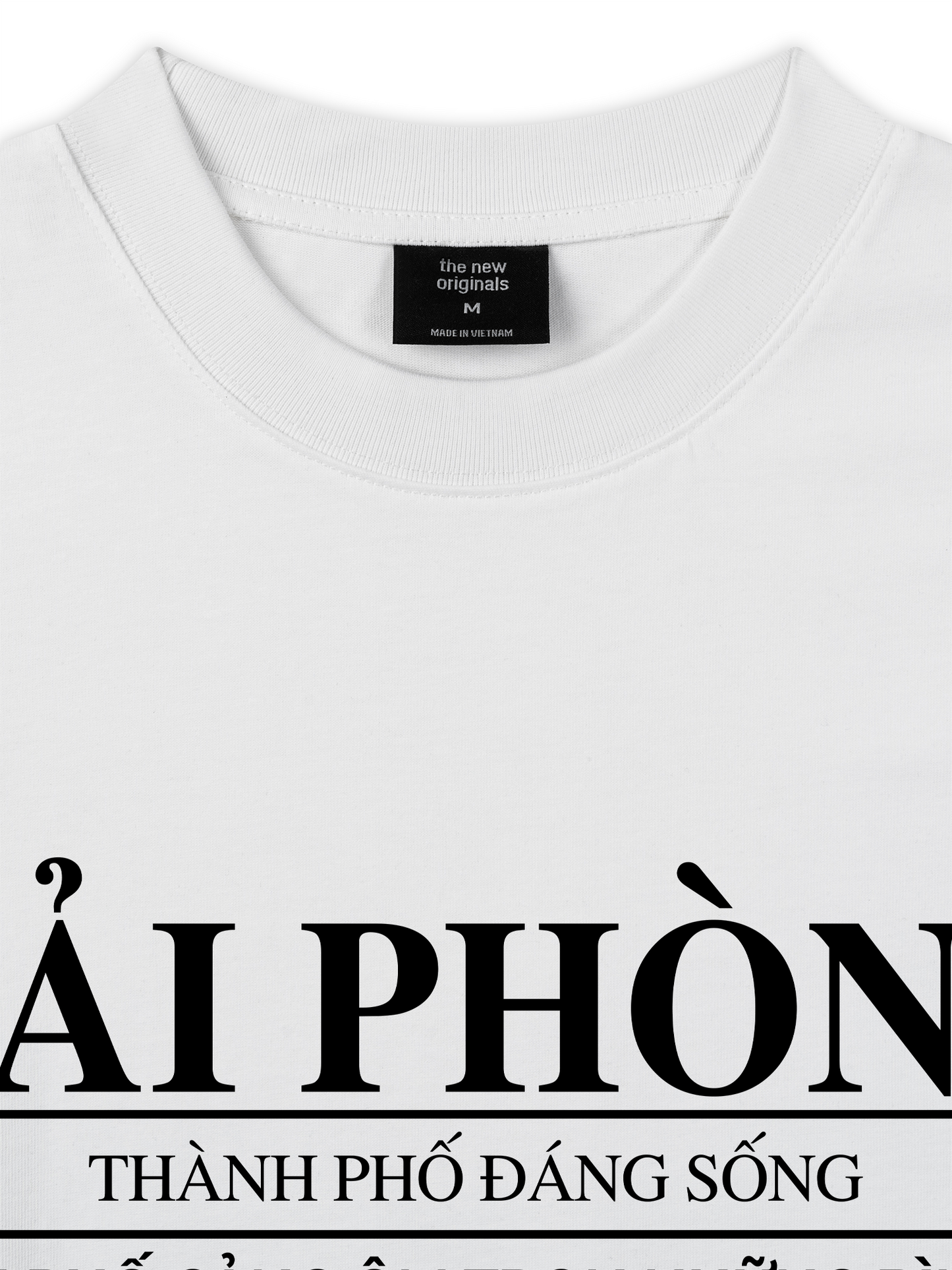 Áo Thun Relaxed Fit Thành Phố Đáng Sống