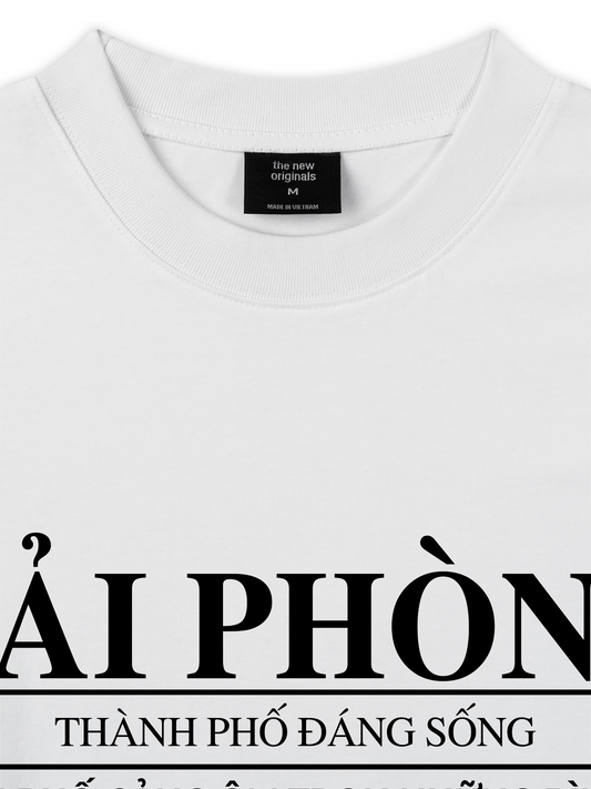 Áo Thun Relaxed Fit Thành Phố Đáng Sống