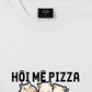 Áo Thun Relaxed Fit Hội Mèo Mê Pizza