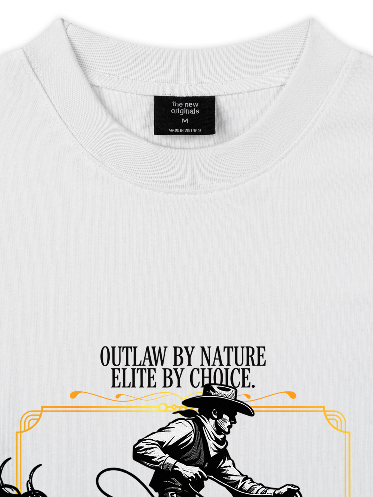 Áo Thun Relaxed Fit The Bad Horse Outlaw By Choice