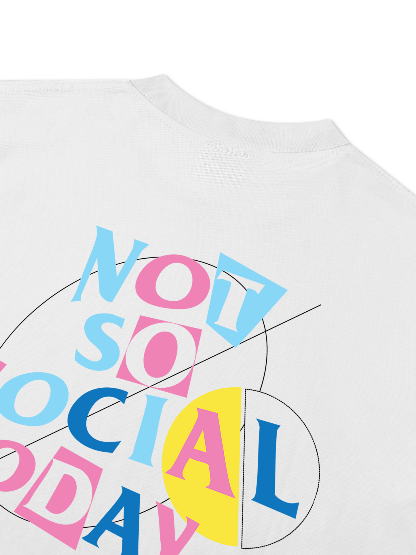 Áo Thun Relaxed Fit Not So Social Today Abstract Introvert