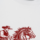 Áo Thun Relaxed Fit The Bad Horse Ace of Heart