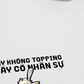Áo Thun Relaxed Fit Hội Mèo Topping hơi quậy