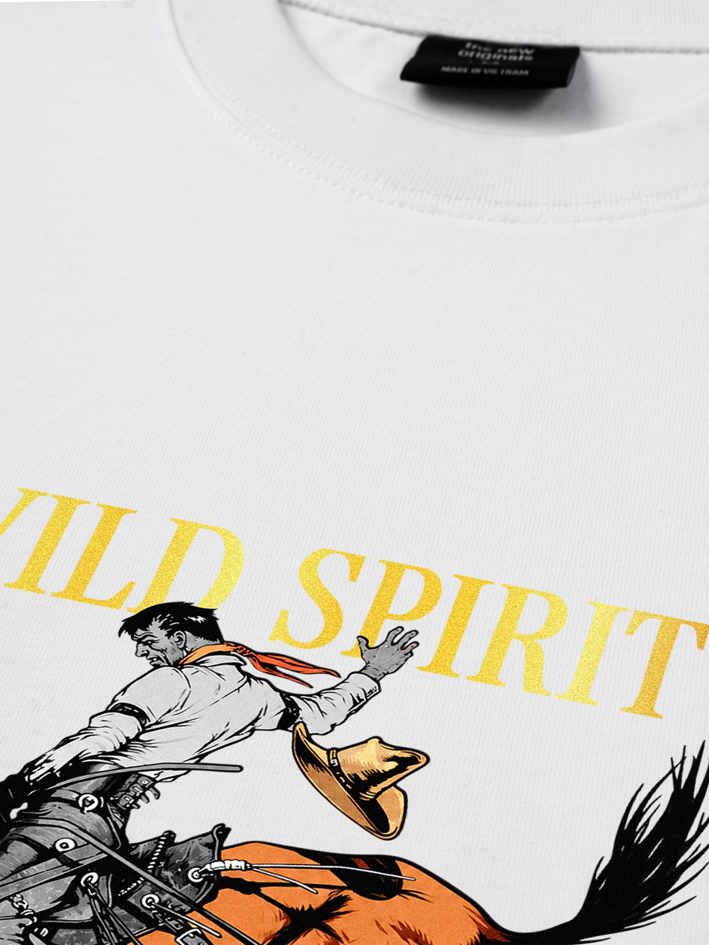 Áo Thun Relaxed Fit The Bad Horse Wild Spirit