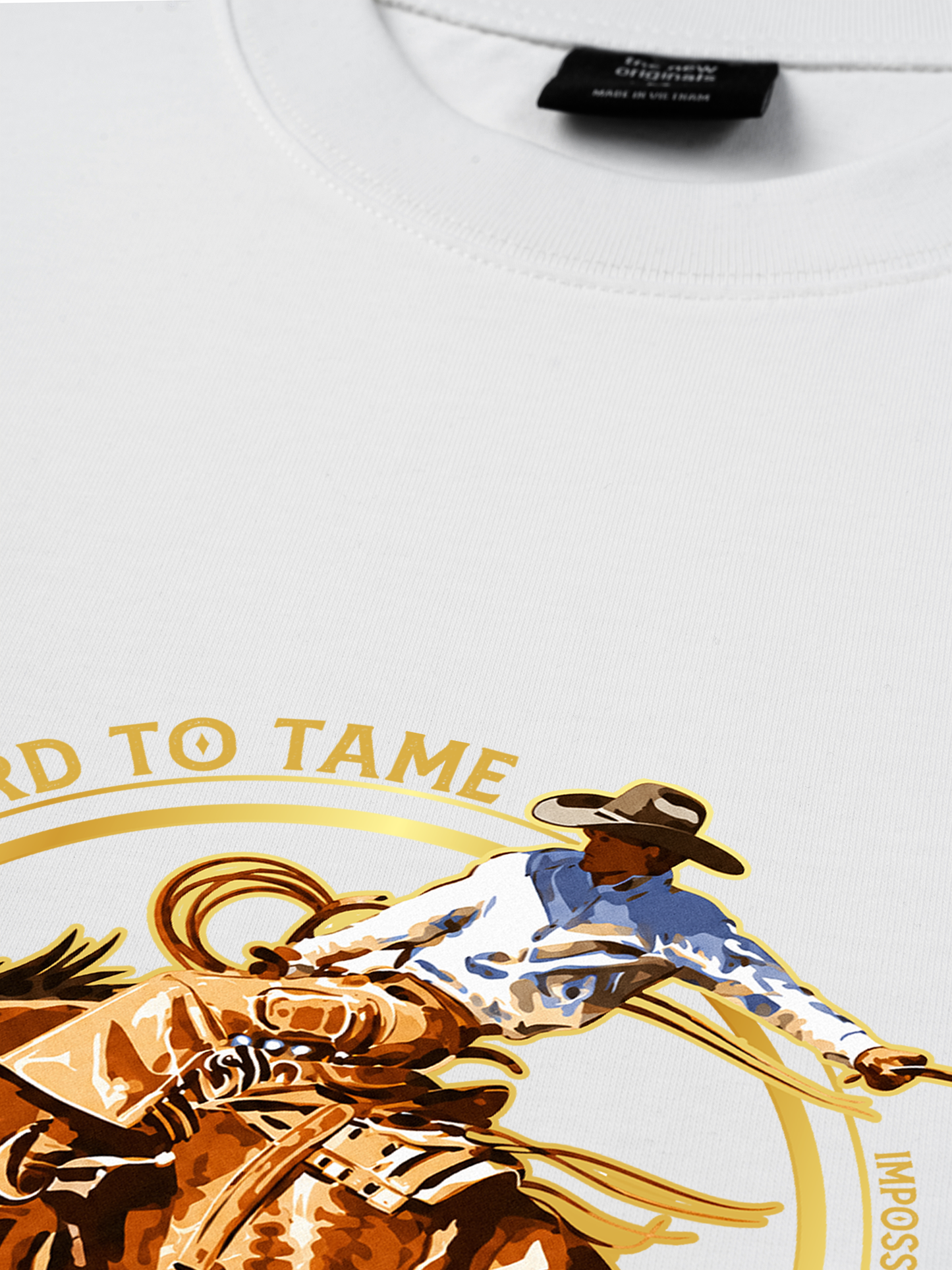 Áo Thun Relaxed Fit The Bad Horse Hard To Tame