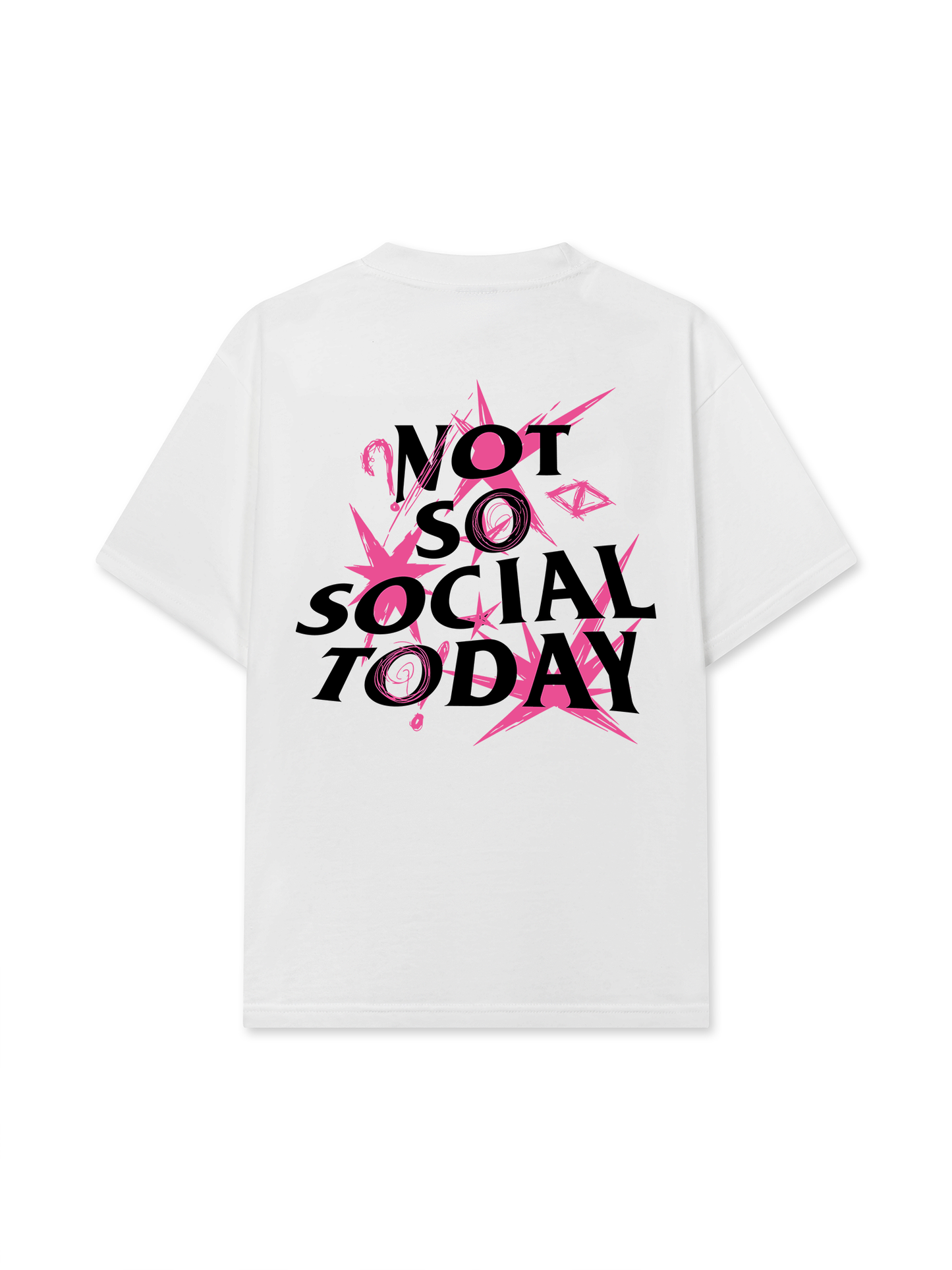 Áo Thun Relaxed Fit Not So Social Today