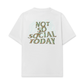 Áo Thun Relaxed Fit Not So Social Today Ripple