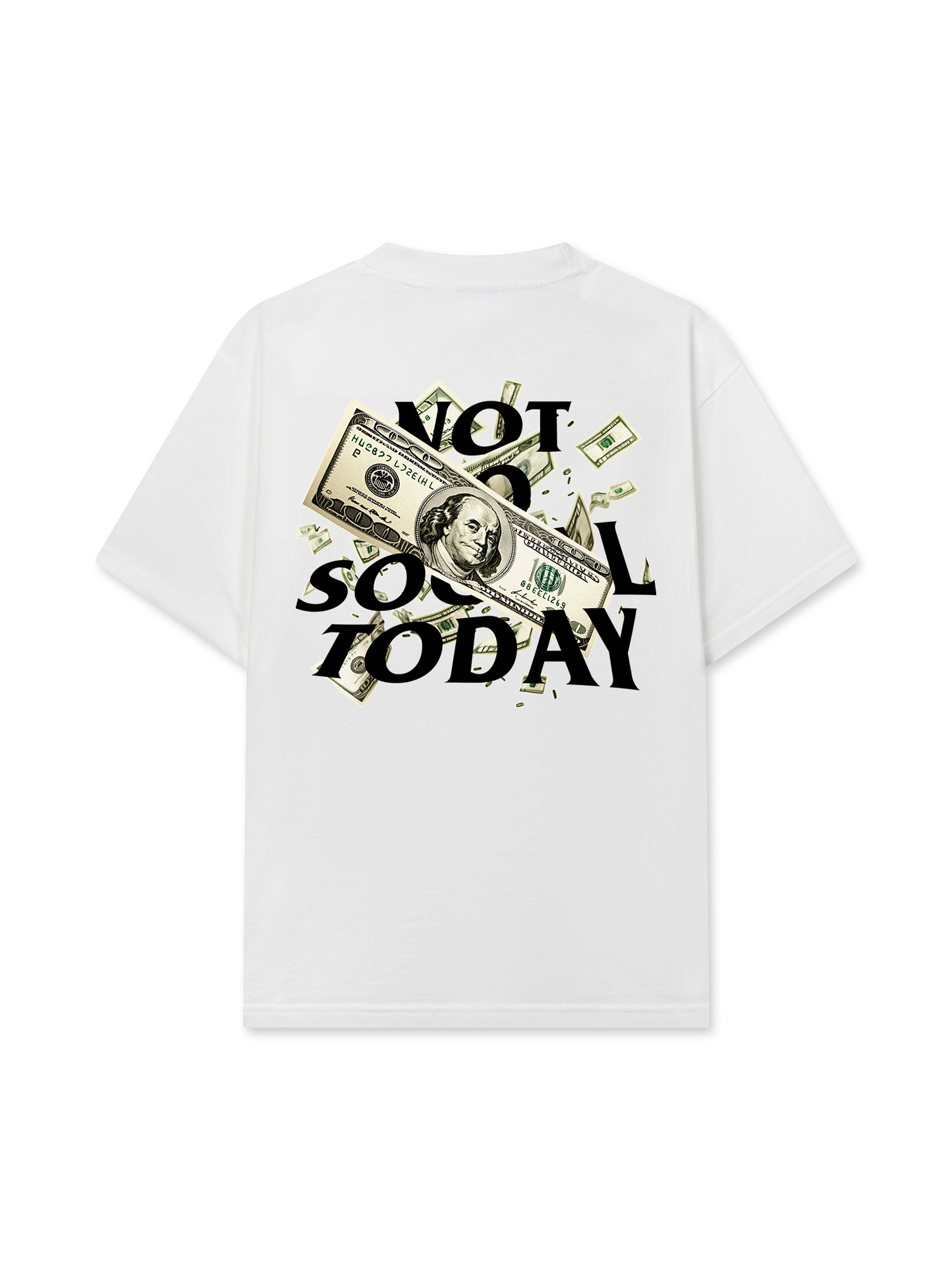 Áo Thun Relaxed Fit Not So Social Today Millionaires