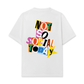 Áo Thun Relaxed Fit Not So Social Today Scrapped Notes