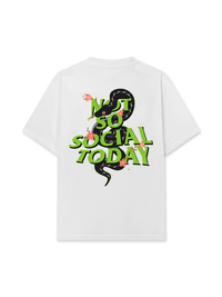 Áo Thun Relaxed Fit Not So Social Today Cherry Snake