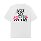 Áo Thun Relaxed Fit Not So Social Today Sad Boyz