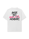 Áo Thun Relaxed Fit Not So Social Today Sad Boyz