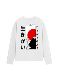 Áo Thun Dài Tay Ikigai Fuji & Rising Sun Tee