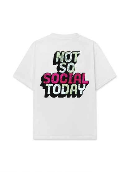 Áo Thun Relaxed Fit Not So Social Today Atlas State