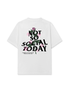 Áo Thun Relaxed Fit Not So Social Today Prettiest Flower