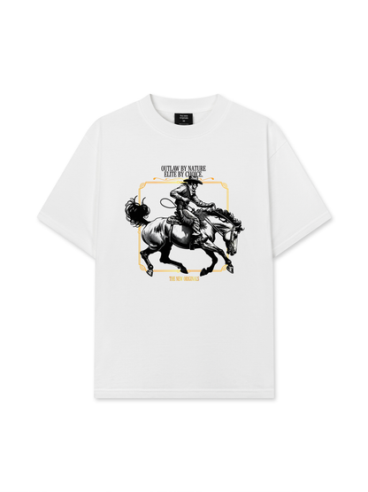 Áo Thun Relaxed Fit The Bad Horse Outlaw By Choice
