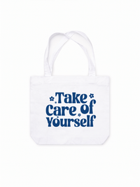 Túi Tote Take Care Of Yourself Flowers