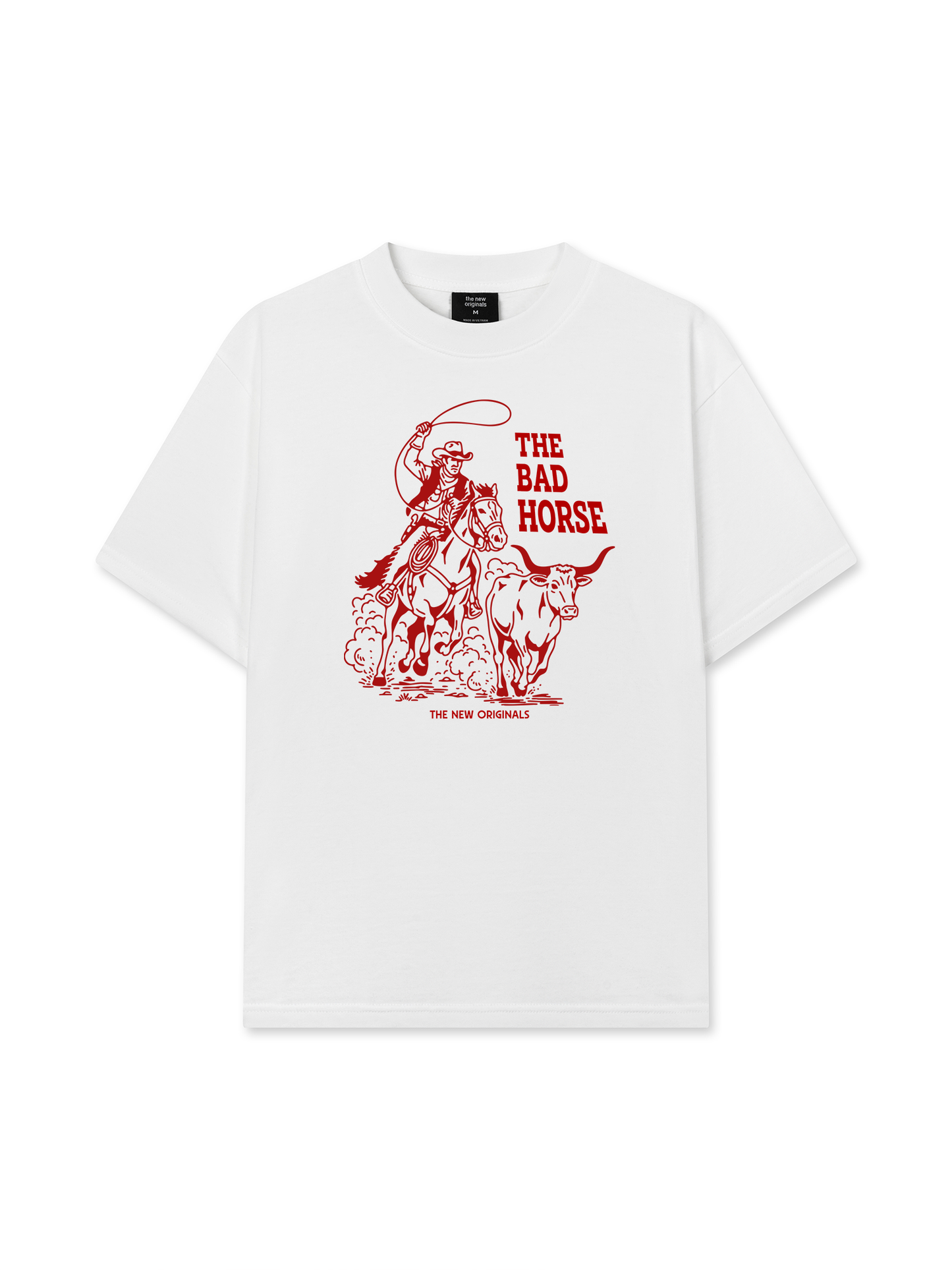 Áo Thun Relaxed Fit The Bad Horse Cowboy Life