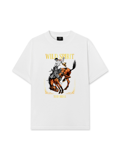 Áo Thun Relaxed Fit The Bad Horse Wild Spirit