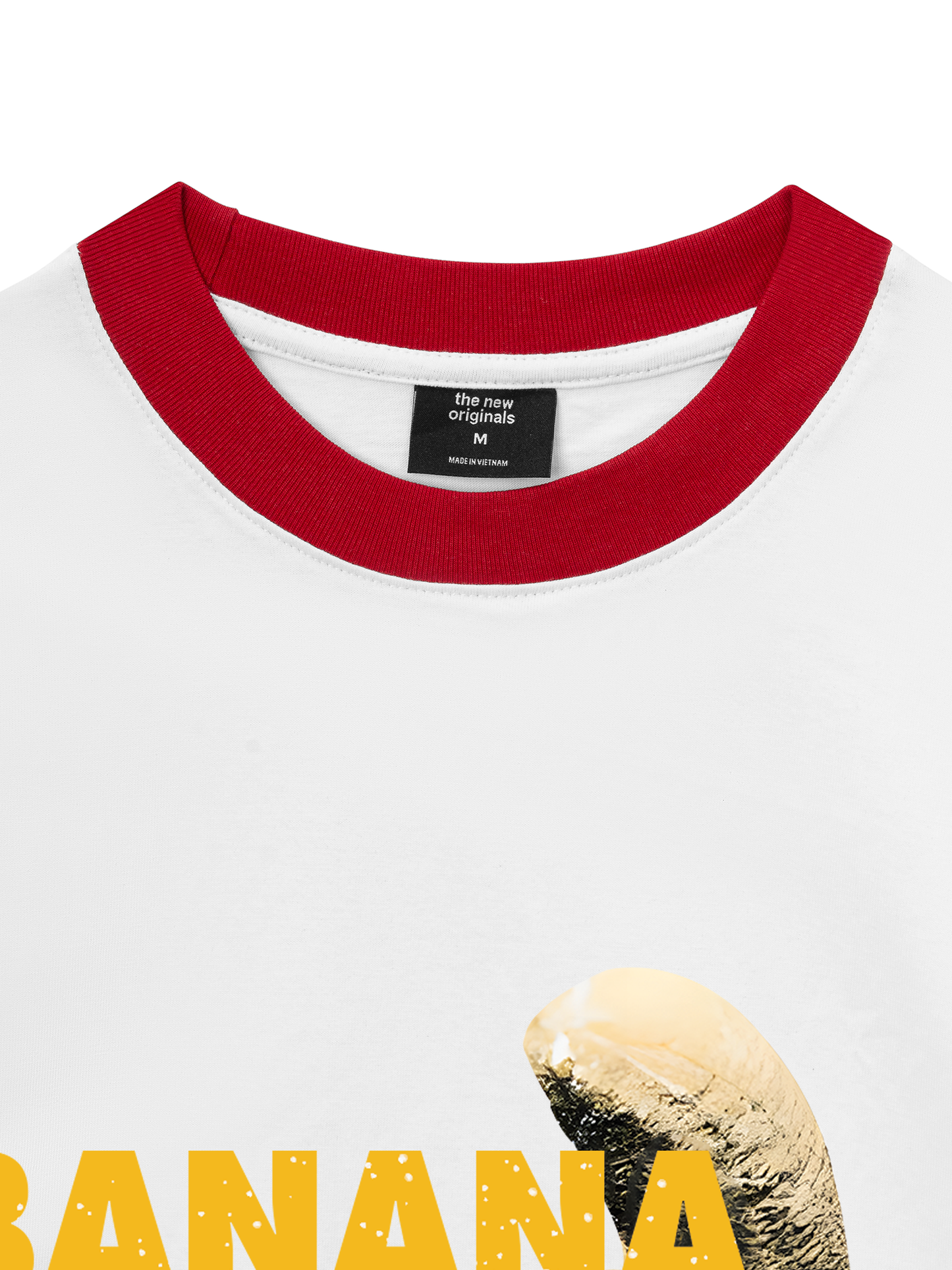 Áo Thun Ringer Relaxed Fit Summer Vibes Retro Bananaa