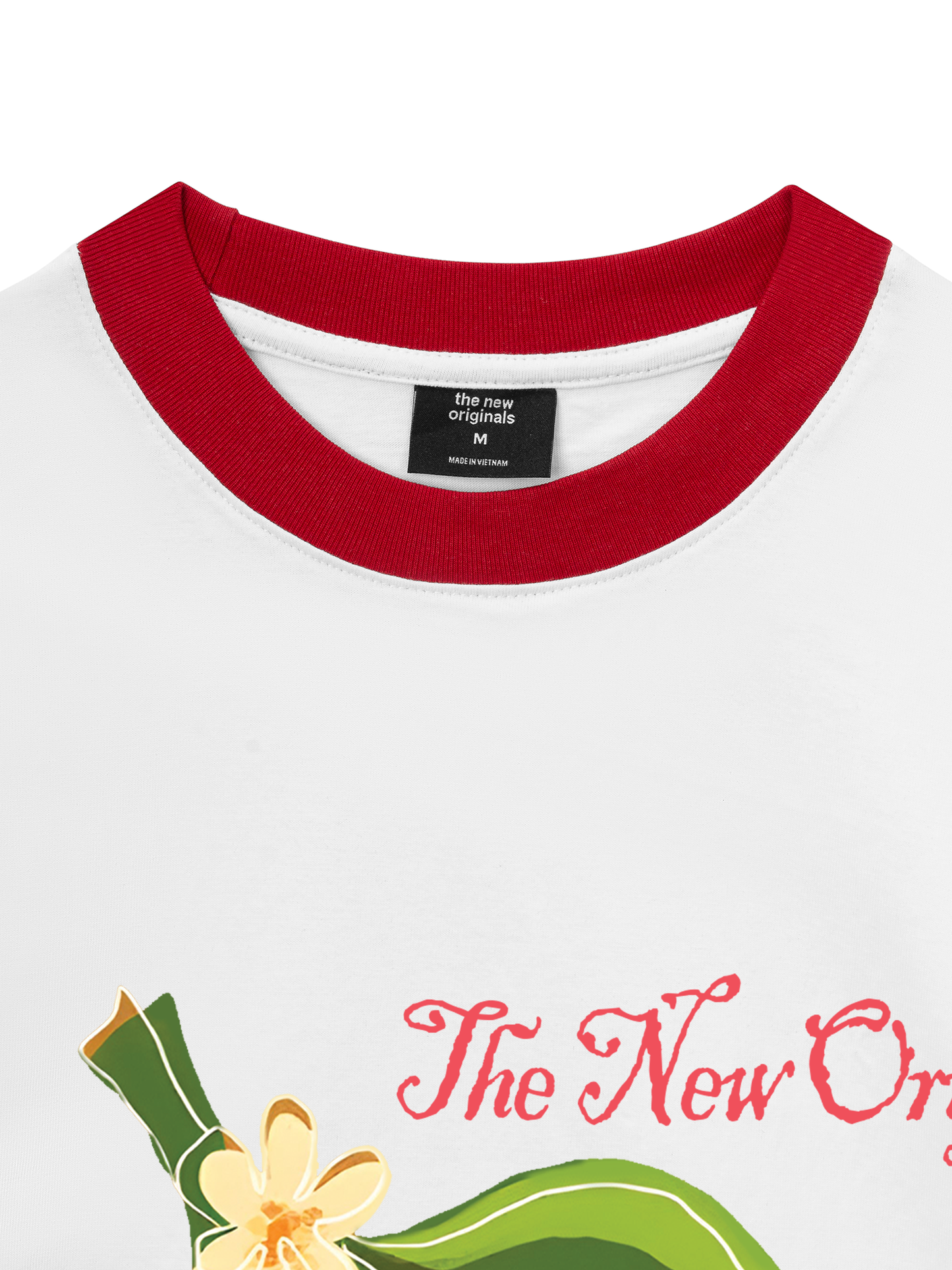 Áo Thun Ringer Relaxed Fit Tropical vibe